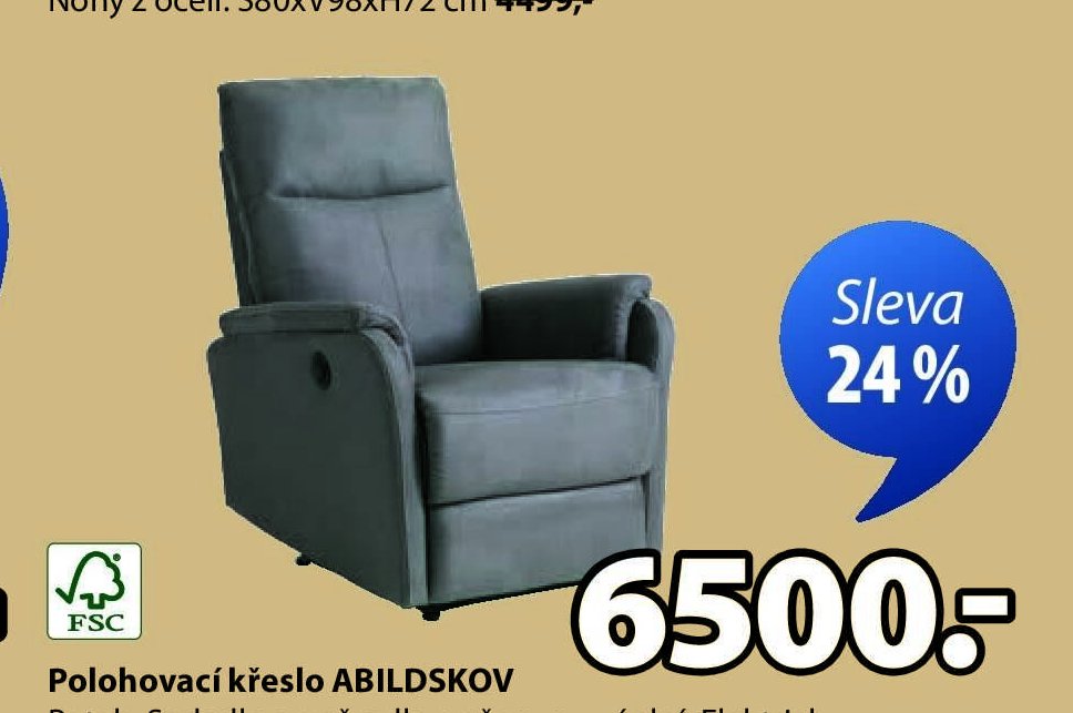 polohovací křeslo