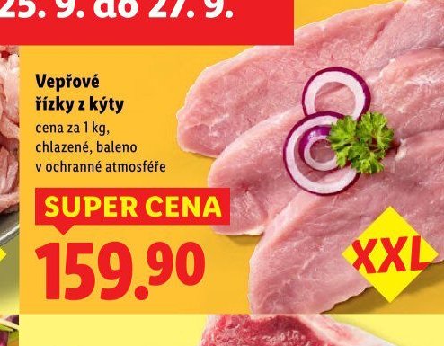 Vepřové řízky z kýty