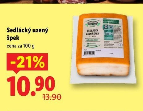 Sedlácký uzený špek