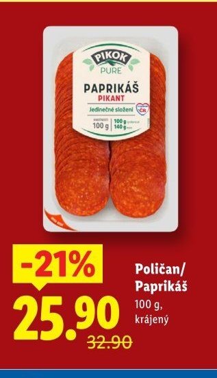 Poličan/Paprikáš
