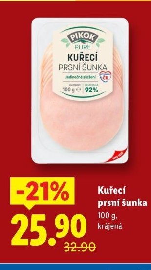 Kuřecí prsní šunka