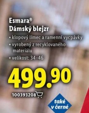 Esmara Dámský blejzr