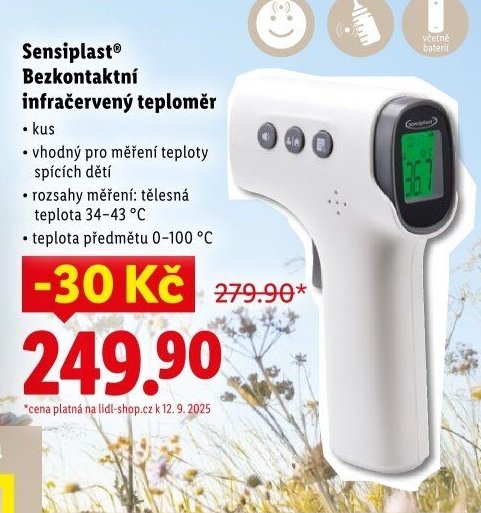 Sensiplast Bezkontaktní infračervený teploměr