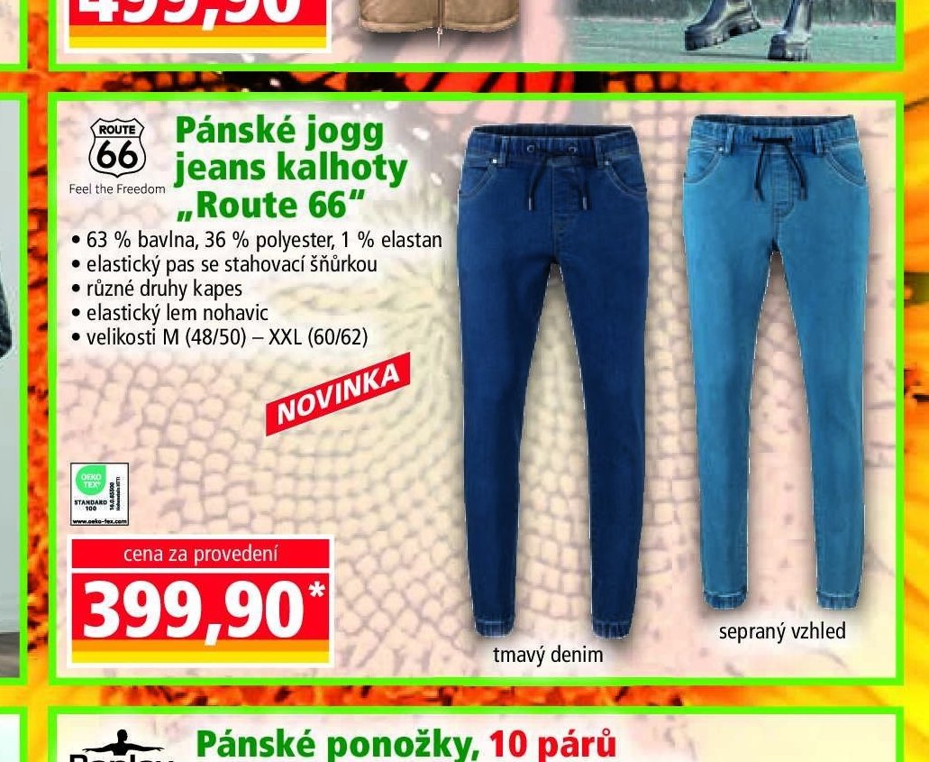 Pánské jogg jeans kalhoty „Route 66“