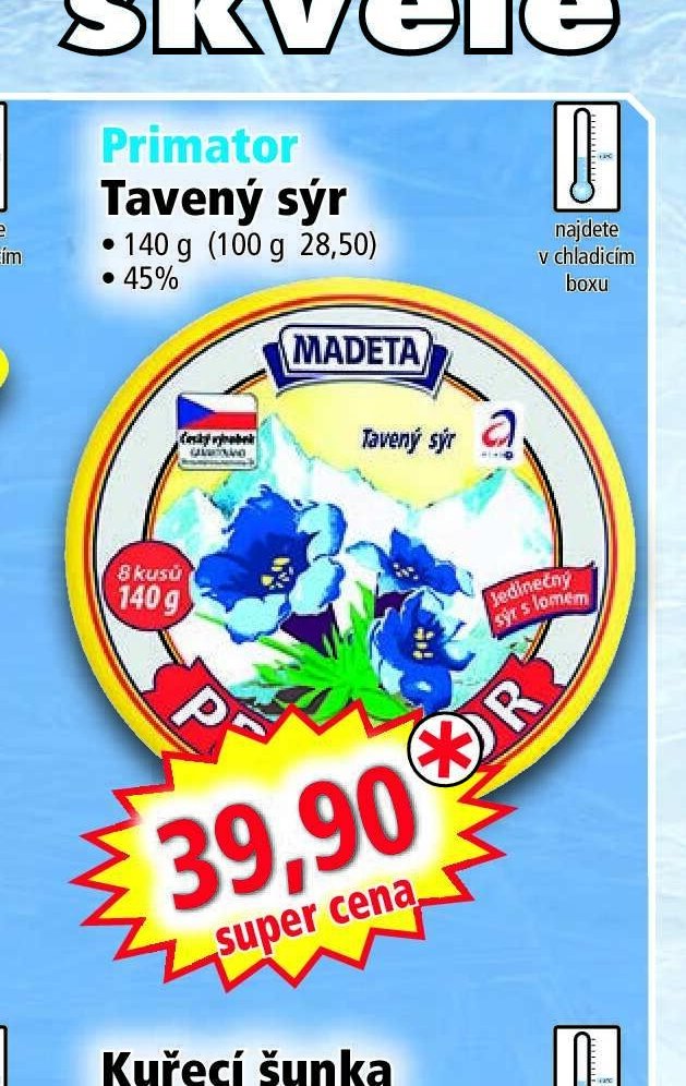 Primator Tavený sýr