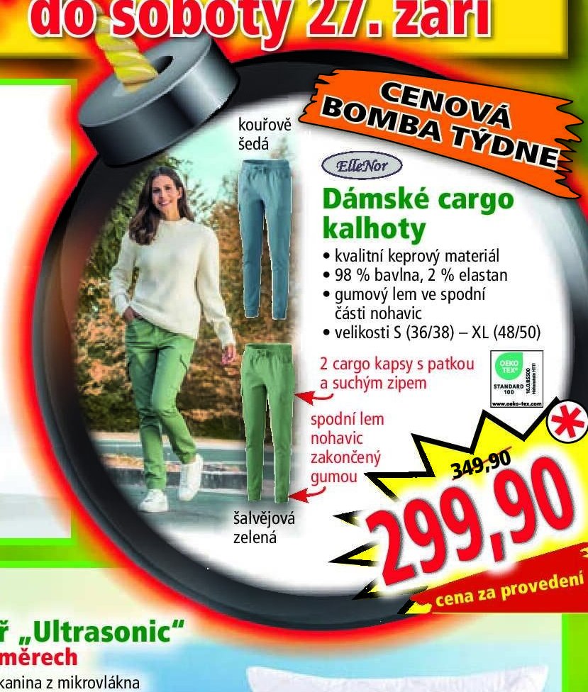 Dámské cargo kalhoty