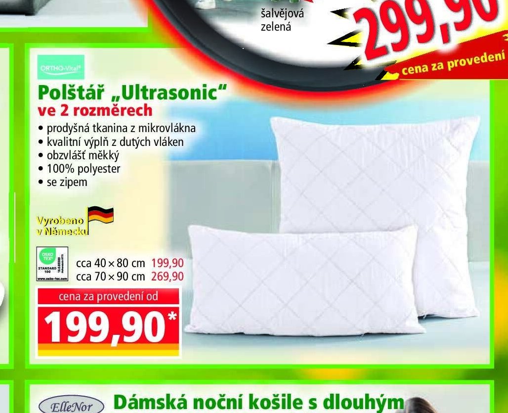 Polštář „Ultrasonic“
