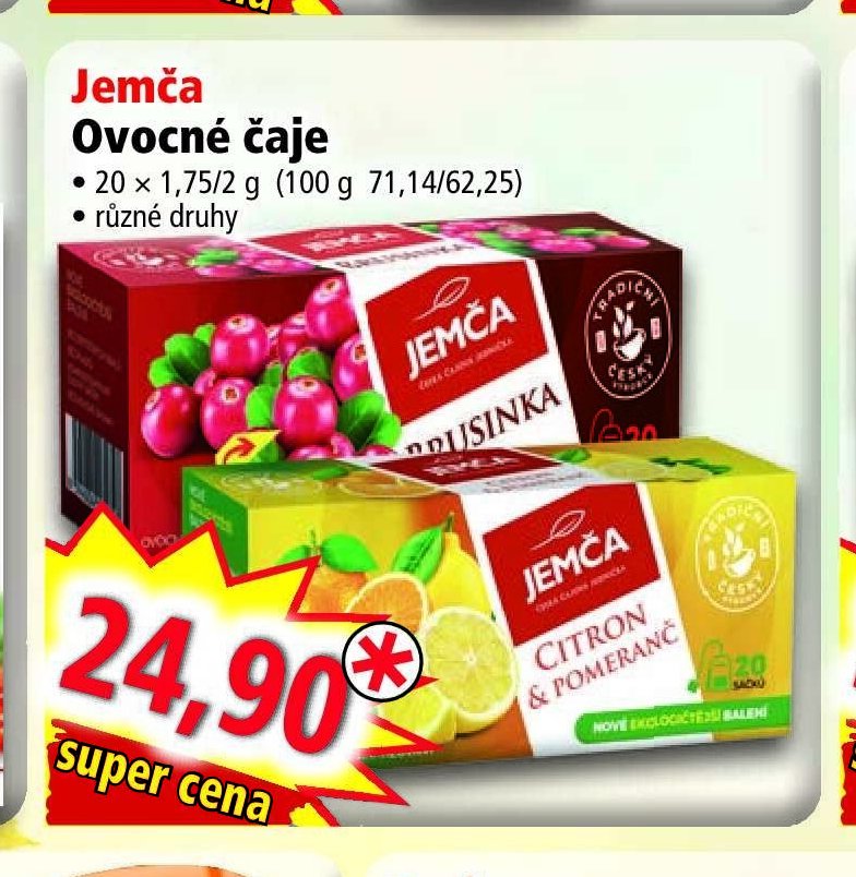Jemča čaj