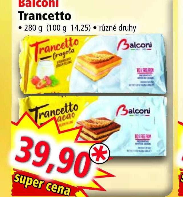 Balconi snack