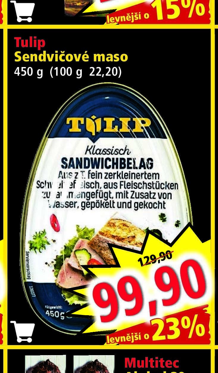 Tulip Sendvičové maso