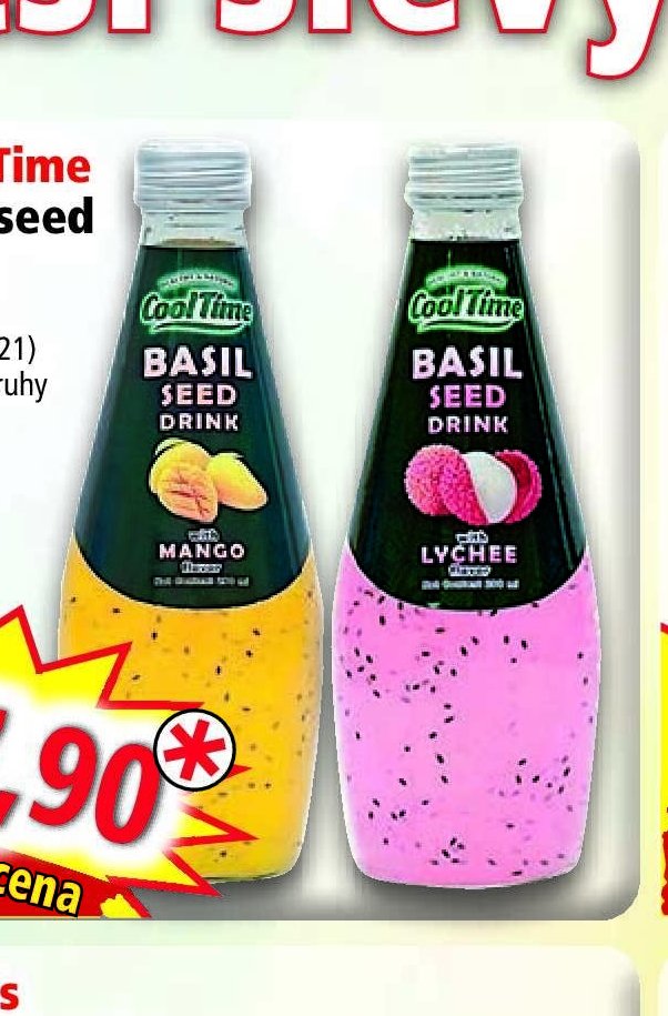 Cool Time Basil Seed Drink