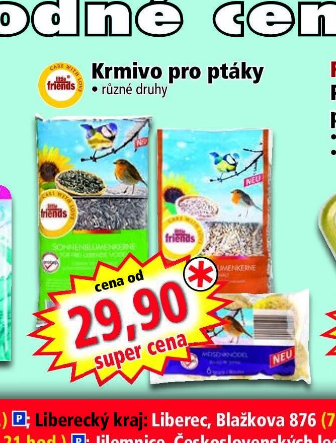 Krmivo pro ptáky