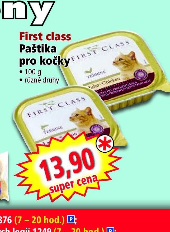 First Class paštika
