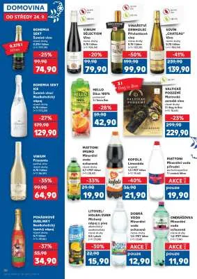 akční leták Kaufland 24.9.2025-30.9.2025