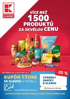 akční leták Kaufland 24.9.2025-30.9.2025