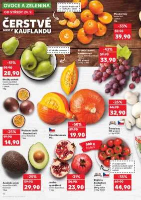 akční leták Kaufland 24.9.2025-30.9.2025