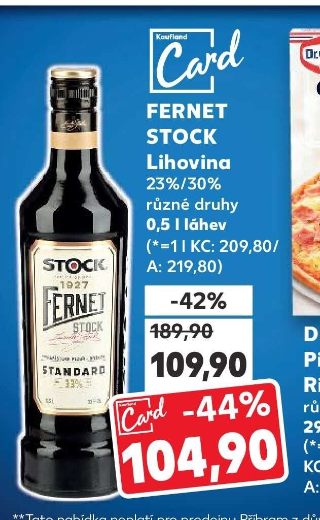 FERNET STOCK Lihovina