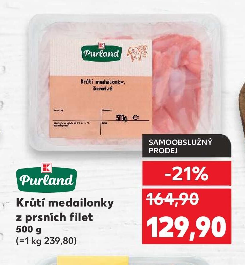 Krůtí medailonky z prsních filet