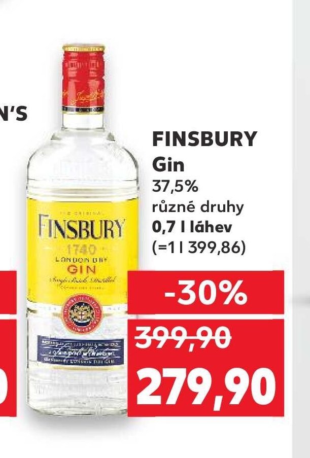 FINSBURY Gin