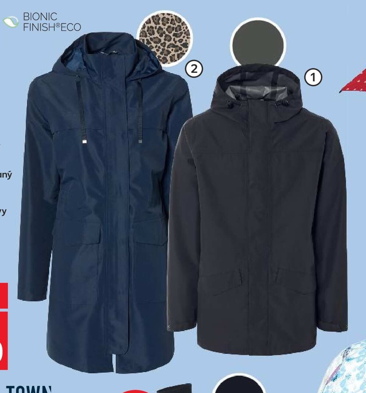 Nepromokavý kabát/parka