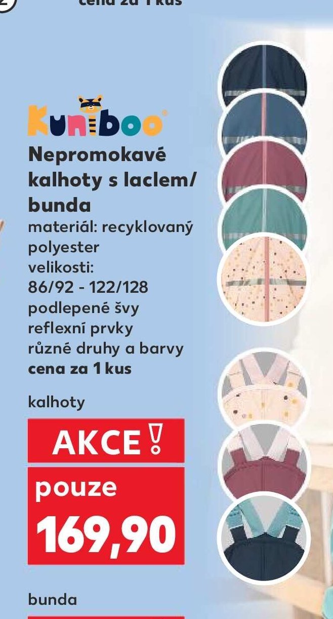 Nepromokavé kalhoty