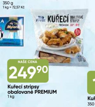 Kuřecí stripsy obalované PREMIUM