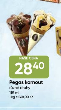Pegas kornout