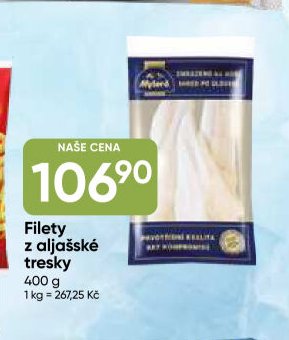 Filety z aljašské tresky