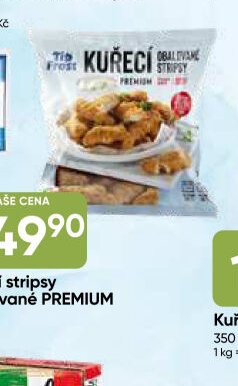 Kuřecí stripsy obalované PREMIUM