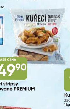 Kuřecí stripsy obalované PREMIUM
