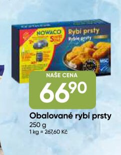 Obalované rybí prsty