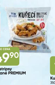 Kuřecí stripsy obalované PREMIUM
