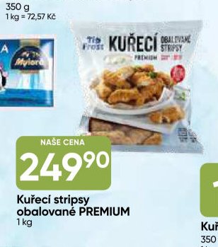Kuřecí stripsy obalované PREMIUM