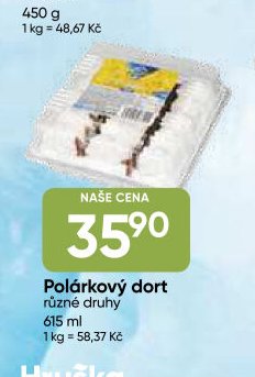 Polárkový dort