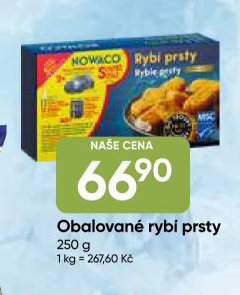 Obalované rybí prsty
