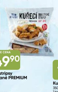 Kuřecí stripsy obalované PREMIUM