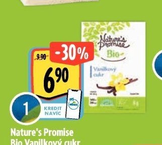 Nature's Promise Bio Vanilkový cukr