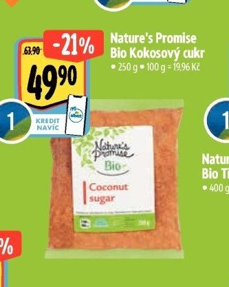 Nature's Promise Bio Kokosový cukr