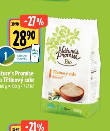 Nature's Promise Bio Třtinový cukr