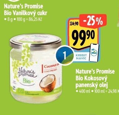 Nature's Promise Bio Kokosový panenský olej