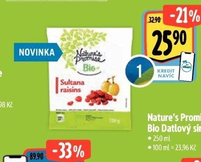 Nature's Promise Bio Rozinky