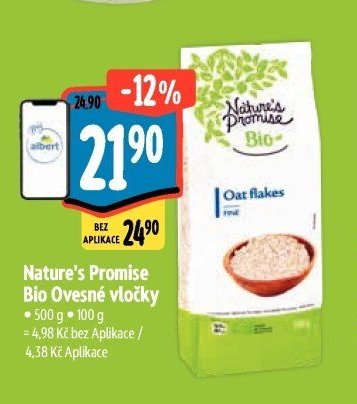 Nature's Promise Bio Ovesné vločky