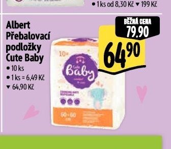 Albert Přebalovací podložky Cute Baby