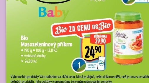 Bio Masozeleninový příkrm