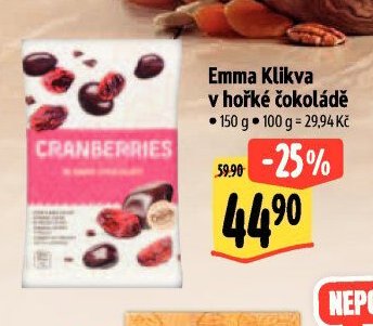 Emma Klikva v hořké čokoládě