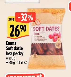 Emma Soft datle bez pecky