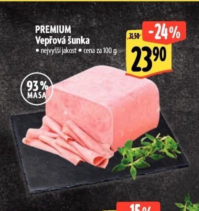 PREMIUM Vepřová šunka