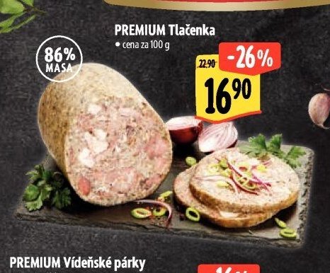 PREMIUM Tlačenka
