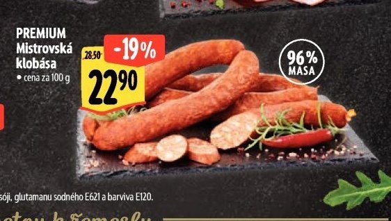 PREMIUM Mistrovská klobása