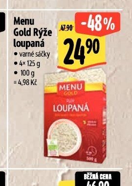 Menu Gold Rýže loupaná